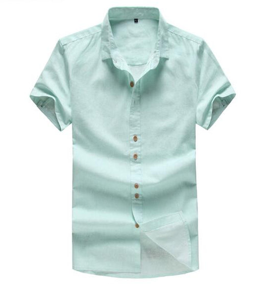 Short-Sleeved Button Down